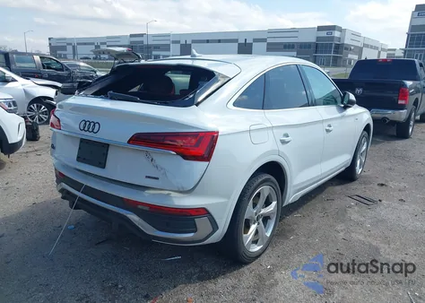 2021 Audi Q5 Sportback Premium Plus 45 Tfsi Quattro S Tronic from USA, damaged, VIN WA15AAFY3M2081425